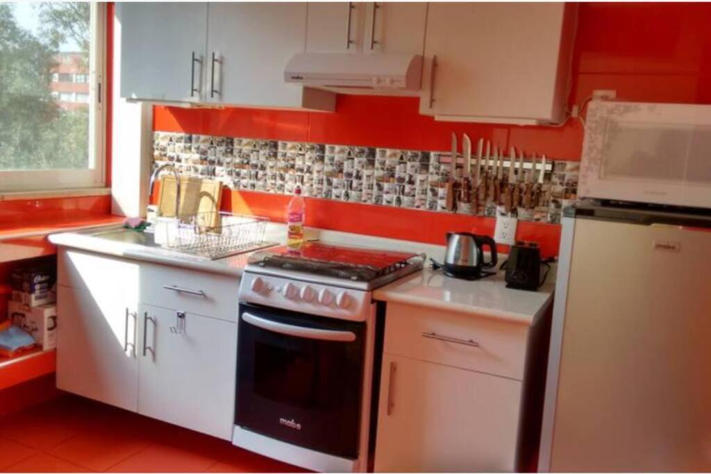 Ferienwohnung Depto Equipado, A Min Del Centro Historico, Cdmx. Mexiko-Stadt Exterior foto